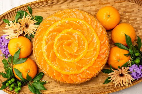 【東京都・大阪府・京都府・福岡県】「キル フェ ボン」4店舗で、佐賀県ブランド柑橘“にじゅうまる”使用のタルト販売