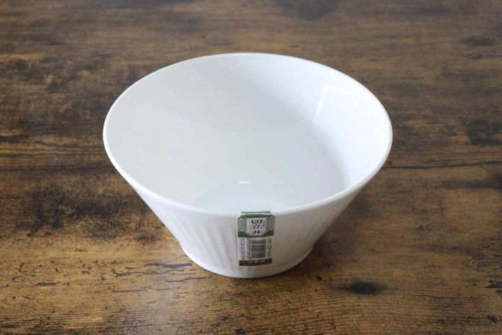 切立丼 15cm 白 パッケージ