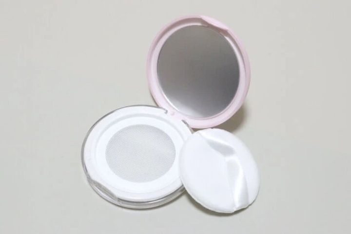 ダイソー ミラー付パウダーケース（パフ入） パーツ
