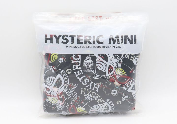 宝島社のムック付録のHYSTERIC MINI MINI SQUARE BAG BOOK DEVILKIN ver.1