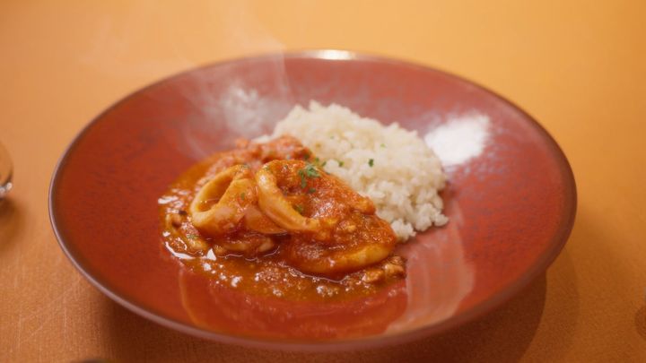 いかのセート風煮込み