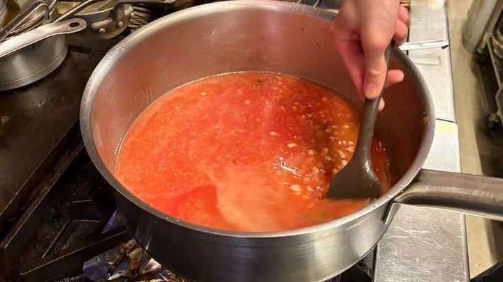 いかのセート風煮込み 行程4