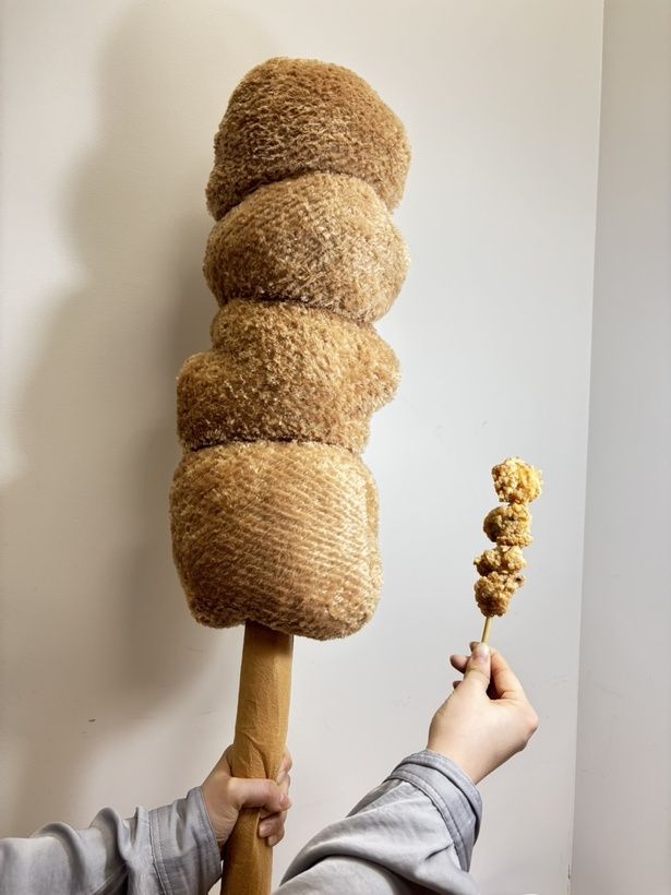 【写真】特賞「BIG！ぬいぐるみからあげ棒」