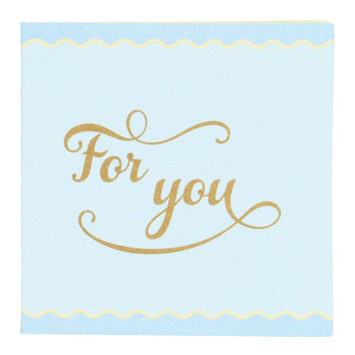 ぬいぐるみマスコット メッセージカード付（For you）2