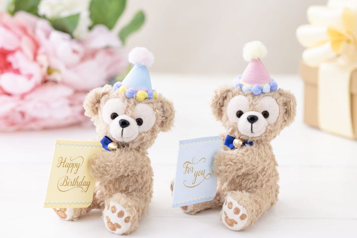 ぬいぐるみマスコット メッセージカード付（Happy Birthday）3