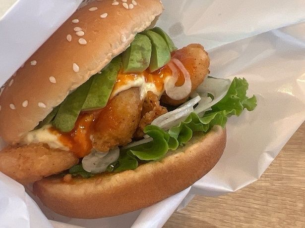 ガーリックシュリンプとクリーミーなアボカドが合う