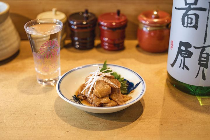 『白金 酉玉 別館』の皮の佃煮｜宇賀なつみ「ほろ酔いおつまみ」