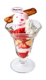 「ICHIGO ミルフィーユパフェ with ハーゲンダッツ」890円