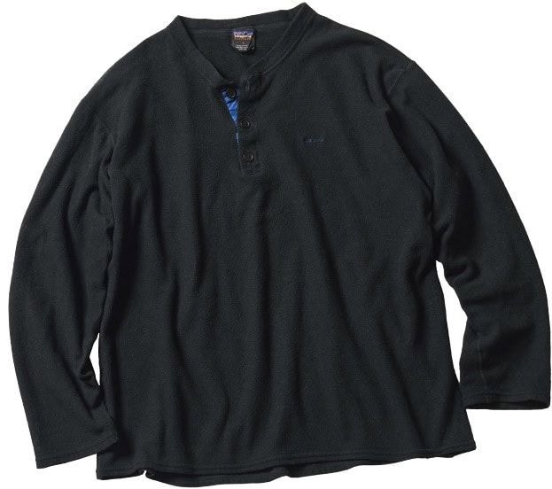 スケーター、MORTAR ショップスタッフ・RETSUのベストバイ ヴィンテージPatagoniaのCAPILENE ヘンリーネックフリース