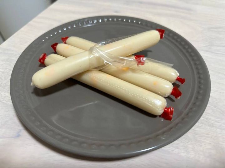 DAISO(ダイソー)：ニッスイ チーズかまぼこ 4P