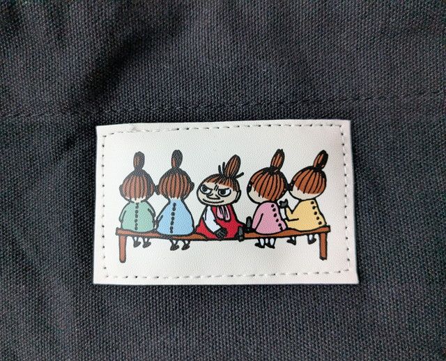 ムーミン 2WAY BIGショルダーバッグ ワッペン アップ