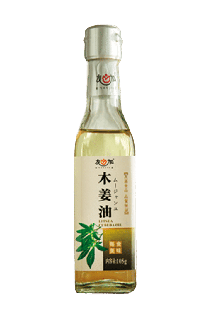 「三明物産」の木姜油（ム ージャンユ）