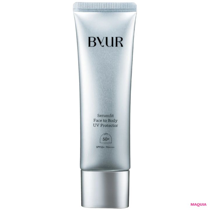 2026年春夏最新 おすすめスキンケアUV・日焼け止め ByUR セラムフィット フェイストゥボディ UVプロテクター 01 クリア