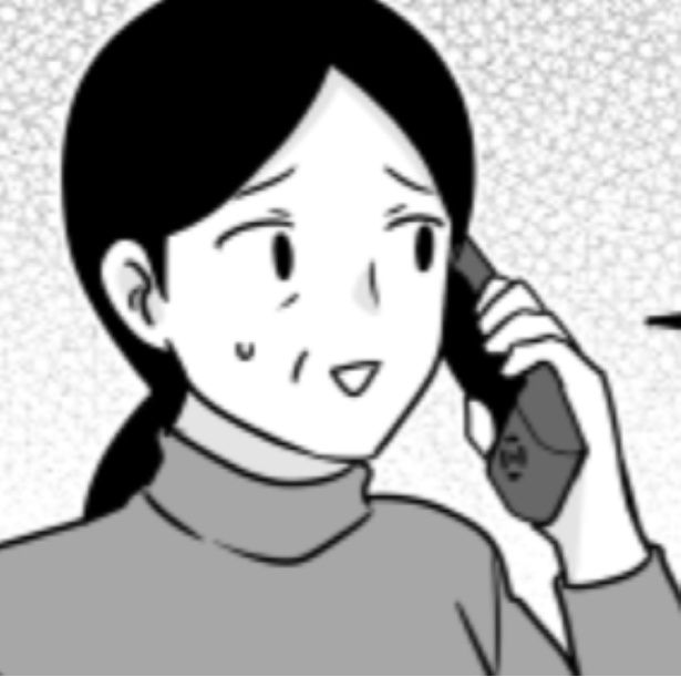 なかなかつながらないわね… 画像提供：伊東(@ito_44_3)