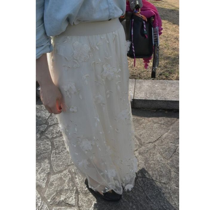 チュールスカート