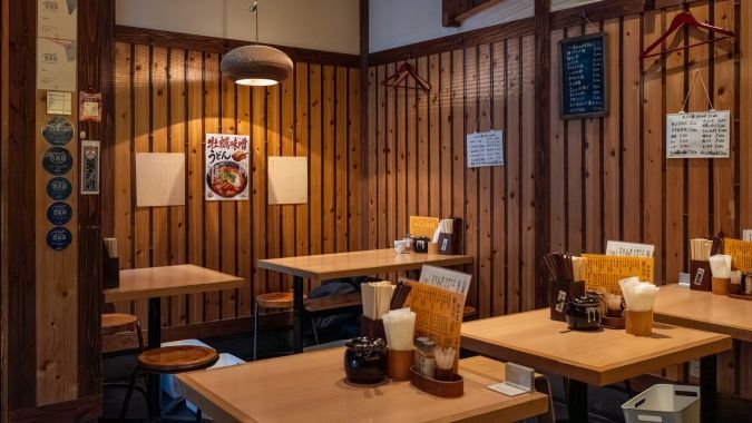 釜喜利うどん 内観