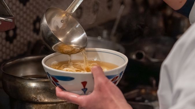 釜喜利うどん 出汁