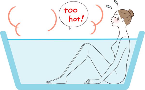お風呂の最適な温度は？