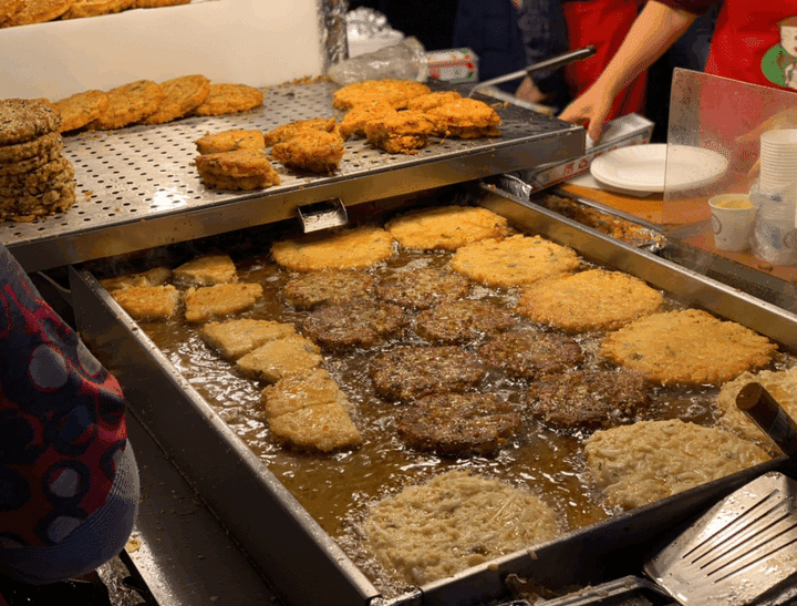 広蔵市場のチヂミ