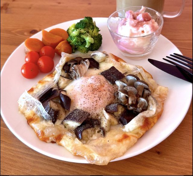 ワンプレート朝食