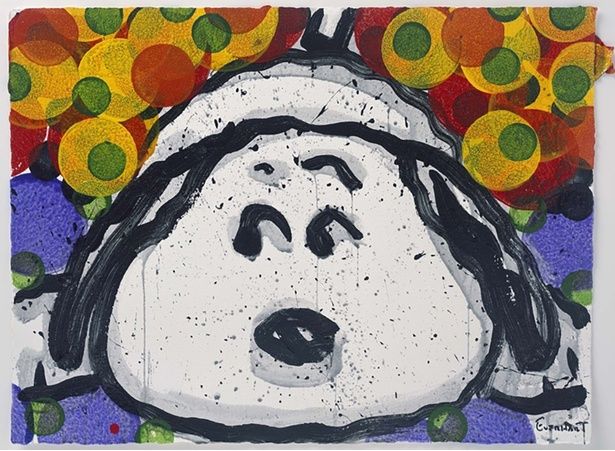 「The Side Eye(シルクスクリーン×ジークレー 版画)」