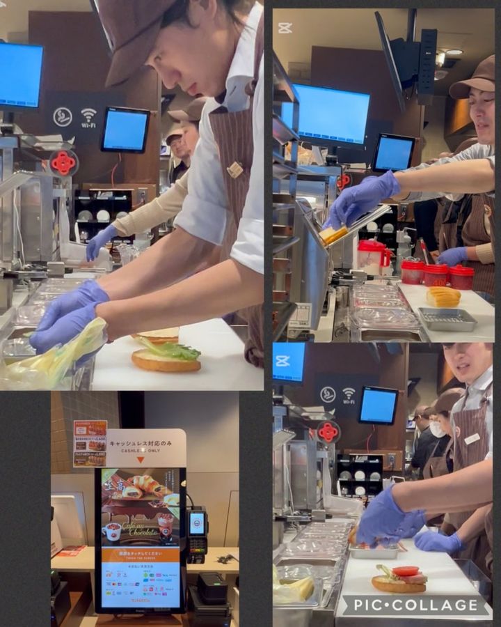 サンマルクカフェ プレミアムホットサンドBLT