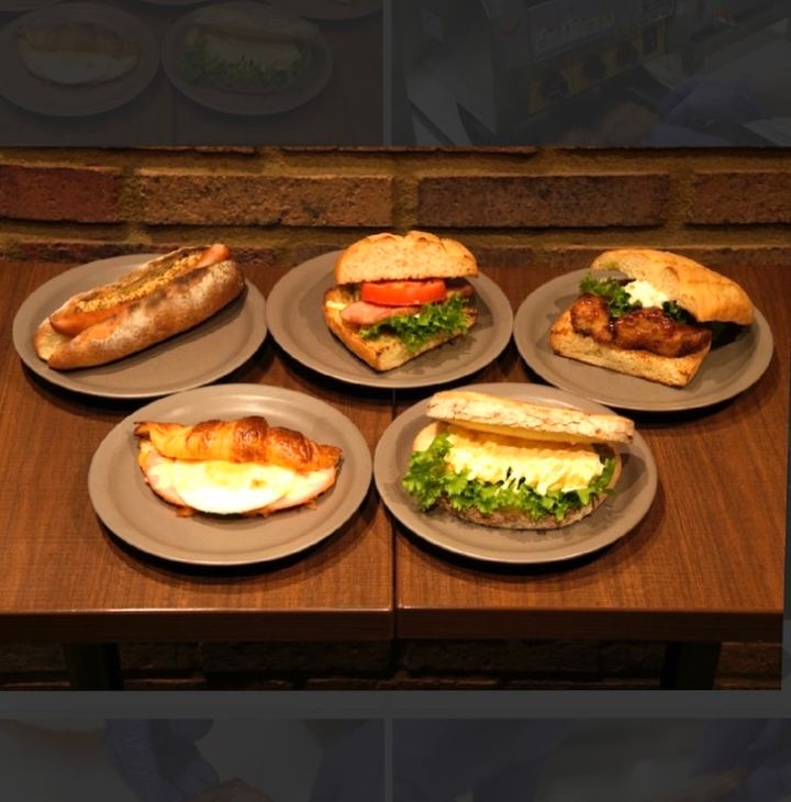 サンマルクカフェ プレミアムホットサンドBLT