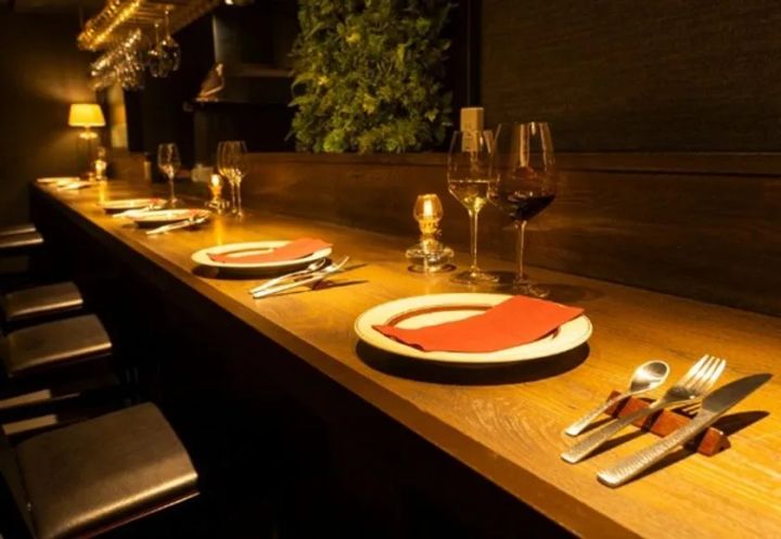 館内レストランの内観