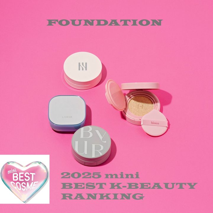 【2025ベスト韓コスランキング】ファンデーション部門TOP3を発表！