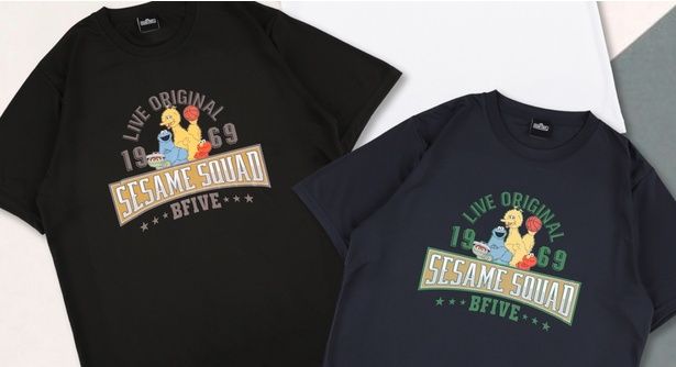 「BFIVE」×「セサミストリート」に新作アイテムが登場