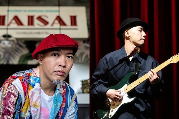 前川真悟(かりゆし58、左)と久米ハルキ(OSAKA ROOTS、右)によるスペシャルコラボライブは、3月15日(日)に実施
