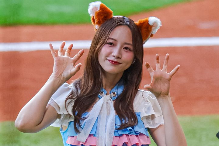 森香澄さん（2025年7月5日撮影、時事通信フォト）