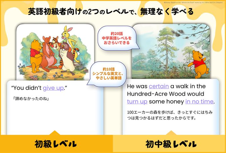 『くまのプーさん』シリーズ対象4作品