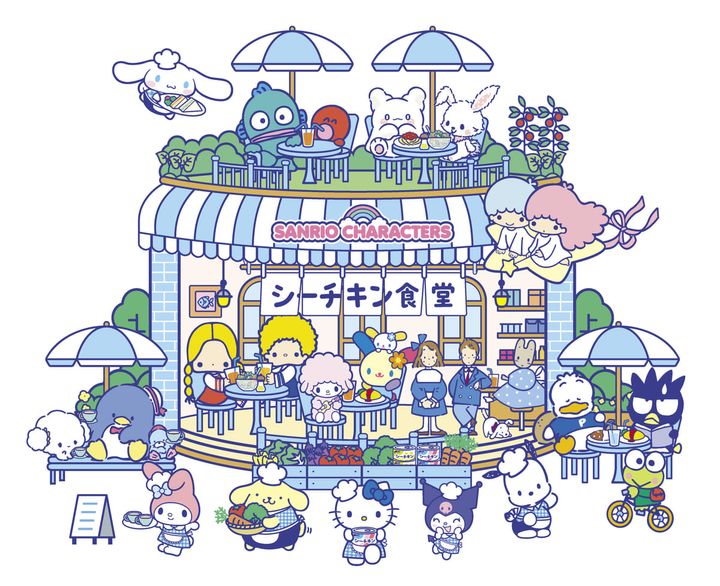 シーチキン×サンリオキャラクターズ