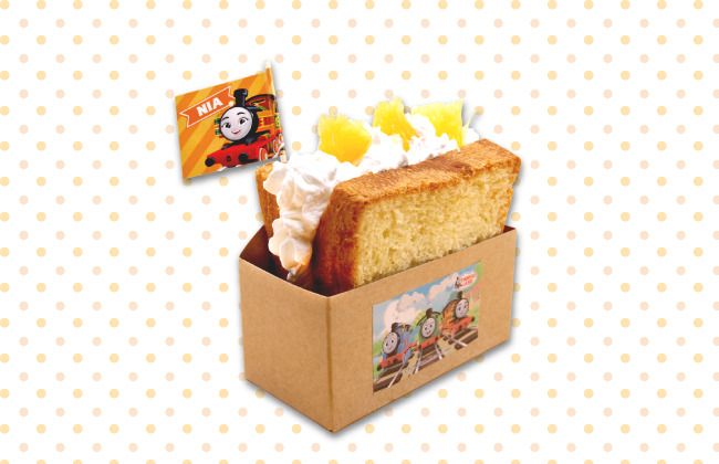 ニアのにこにこオレンジフルーツサンド