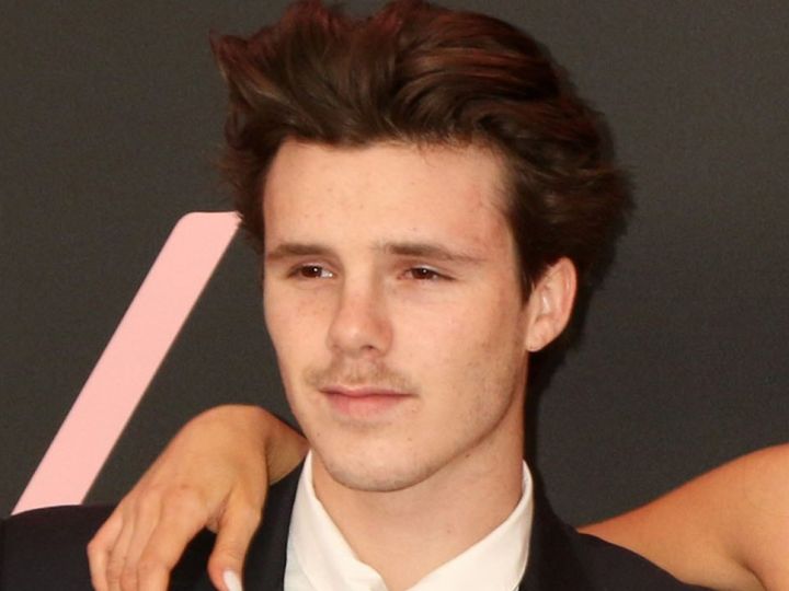 ベッカム家三男クルス、兄ブルックリンとの関係修復を望む （C）AFLO width=