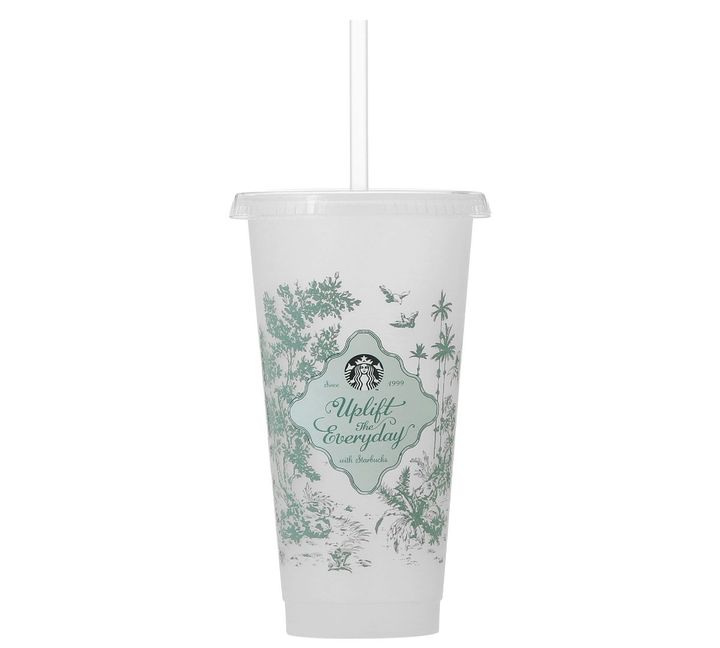 「2026ミステリーカラーチェンジングリユーザブルコールドカップ」710ml 900円 ※変化前 