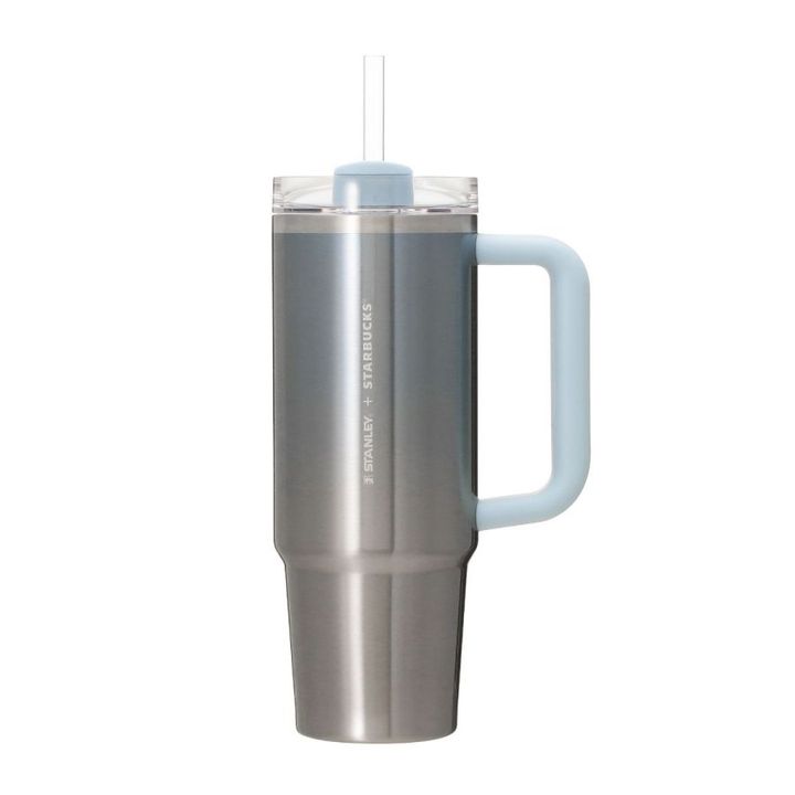 「3WAYステンレスタンブラーSTANLEアイスブルーグラデーション」887ml 7200円