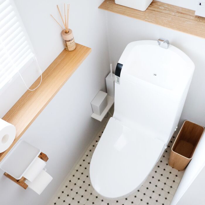 掃除グッズはコンパクトに浮かせる