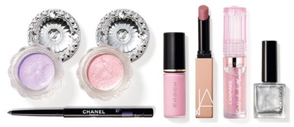 エターナル アイビジュー／スティロ ユー ウォータープルーフ N／コンプレクション フェイス カラー／アフターグロー センシュアルシャイン リップスティック／キャンメイク トゥインクル ジェリープランパー／ザ ネイルポリッシュ ＋