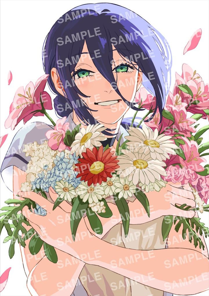 劇場版『チェンソーマン レゼ篇』入場者プレゼント「レゼ描き下ろしイラスト」 （C）2025 MAPPA／チェンソーマンプロジェクト （C）藤本タツキ／集英社 width=