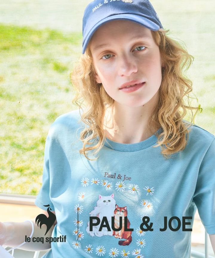 スポーティだけどどこかロマンティック。《ルコックスポルティフ》 ×《ポール＆ジョー》の初コラボアイテムがずらりと勢ぞろい！