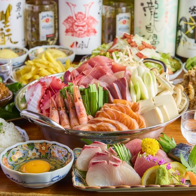 トロ壱 天神店 厳選トロ壱コース(海鮮ちゃんこ鍋)