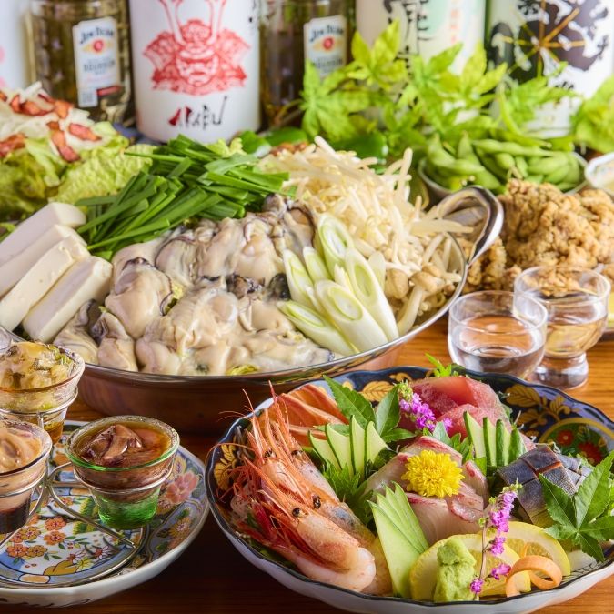 トロ壱 天神店 トロ壱の牡蠣鍋コース