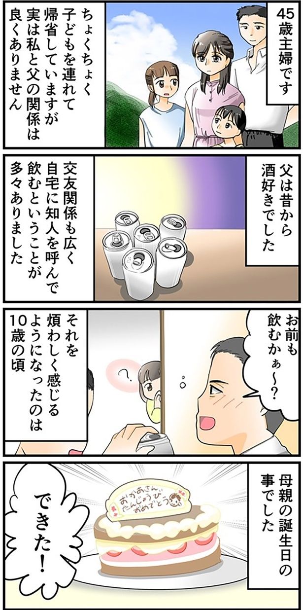 父は昔から酒好きでした （C）なみき／毎日が発見ネット