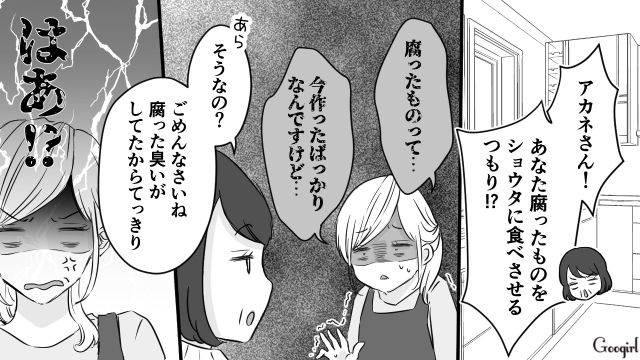 「腐った臭いがしたからてっきり…」作りたての夕飯をゴミ箱に投げ捨てた義母の話