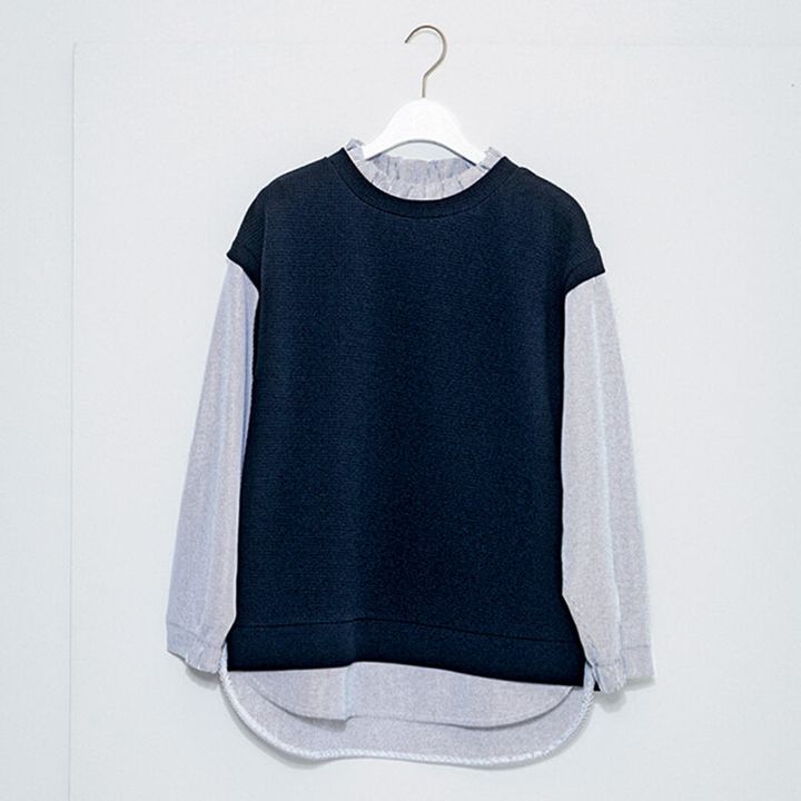 重ね着風プルオーバー／ハレイロ（しまむら） price :¥1,419