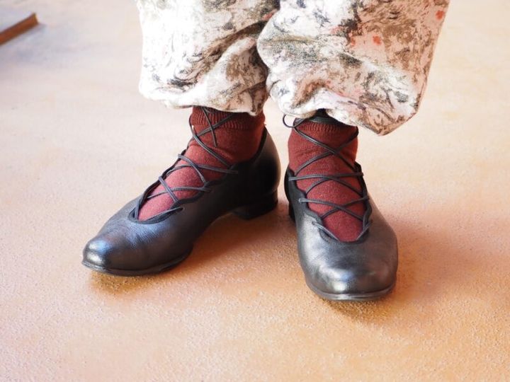 R.U.のレースアップシューズ