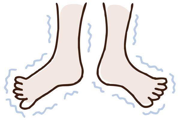 素足で覚醒度を上げる