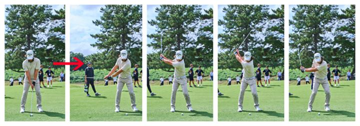 石川遼の“ワザありスイング”を解説！左手の掌屈の仕方に注目